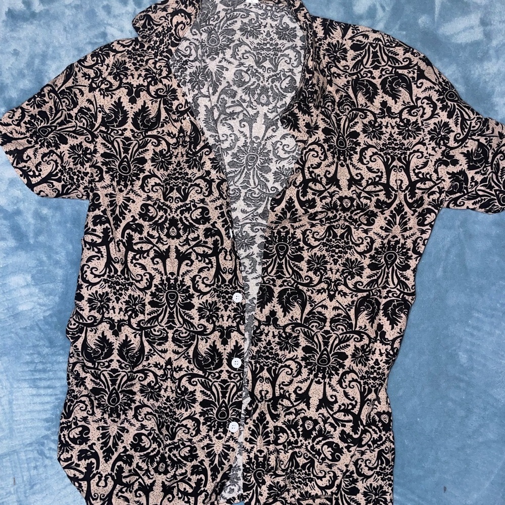 Mens Button Down Shirt S